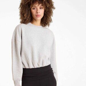nuuds Vintage Fleece Cinch Waist Sweatshirt